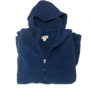 Duluth Men's 3XL Tall Shoreman's Fleece Gridlock Hooded Jacket